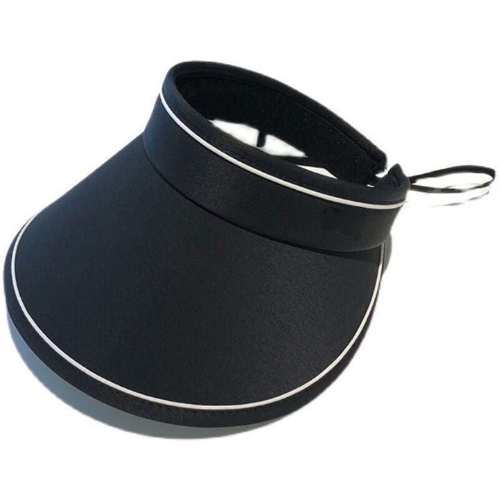 Fashionable women's roll-up sun visor, FoldSun Pro, providing reliable UV protection
