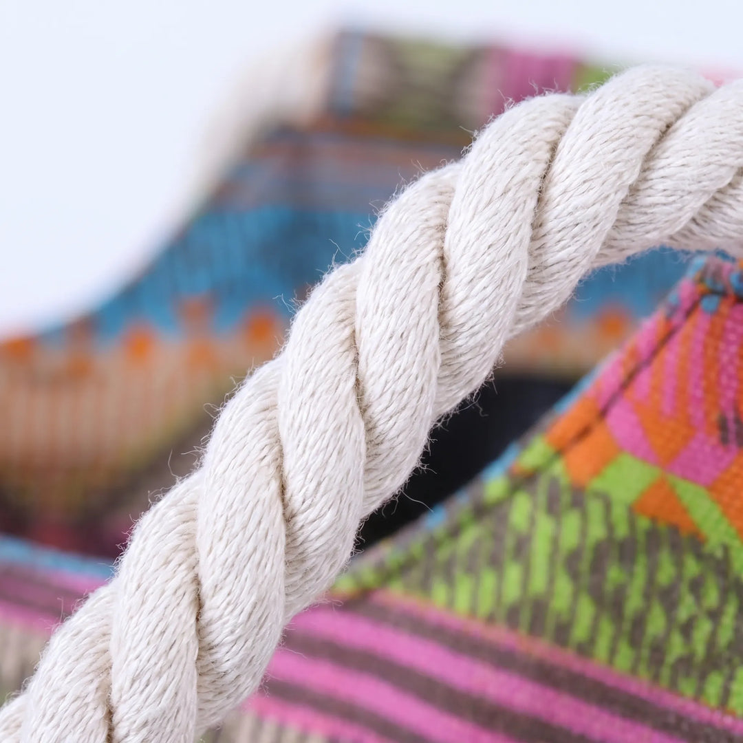 Spacious women's shoulder tote with vibrant geometric pattern, perfect casual everyday bag.