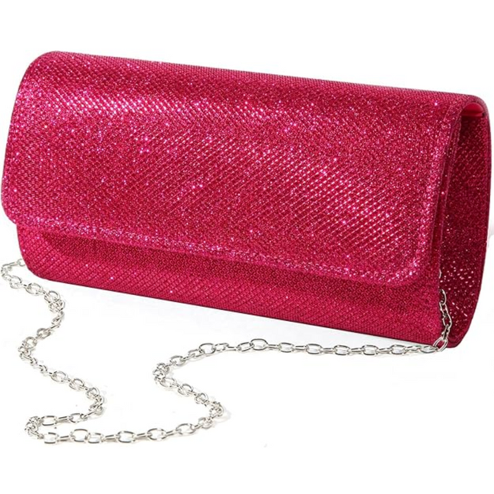 Ramona glitter clutch evening bag, perfect women's accessory for party or formal events