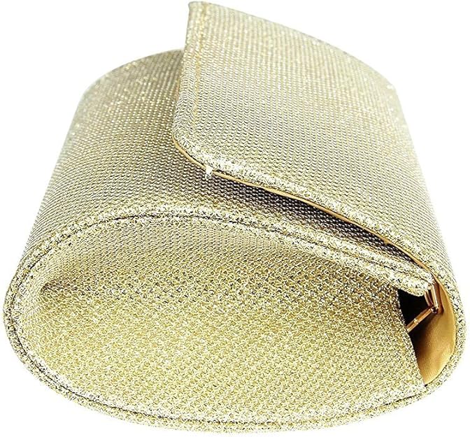 Elegant Ramona glitter evening bag, versatile as a clutch, shoulder or crossbody bag