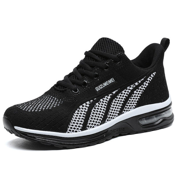 Stylish GlideMotion Run women's trainers, ergonomic design, cushioned heel for active lifestyle & daily wear comfort.