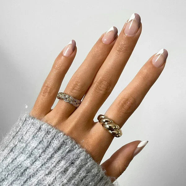 Women's golden rope dome ring, a statement piece for everyday elegance. Textured gold jewelry.