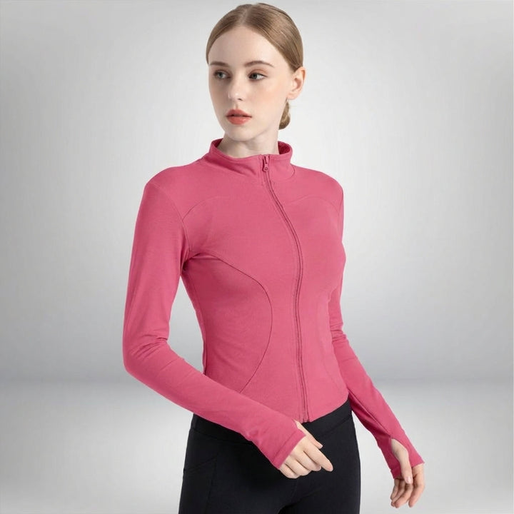 Hailey women's athletic training jacket, lightweight and stretchy, ideal for sportswear