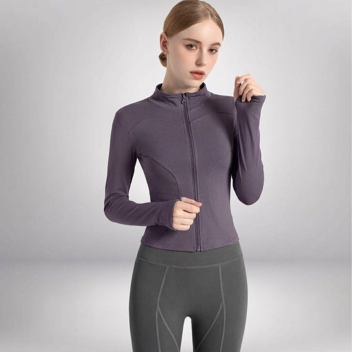 Stacked Hailey women's jackets in black, showcasing versatile activewear for training