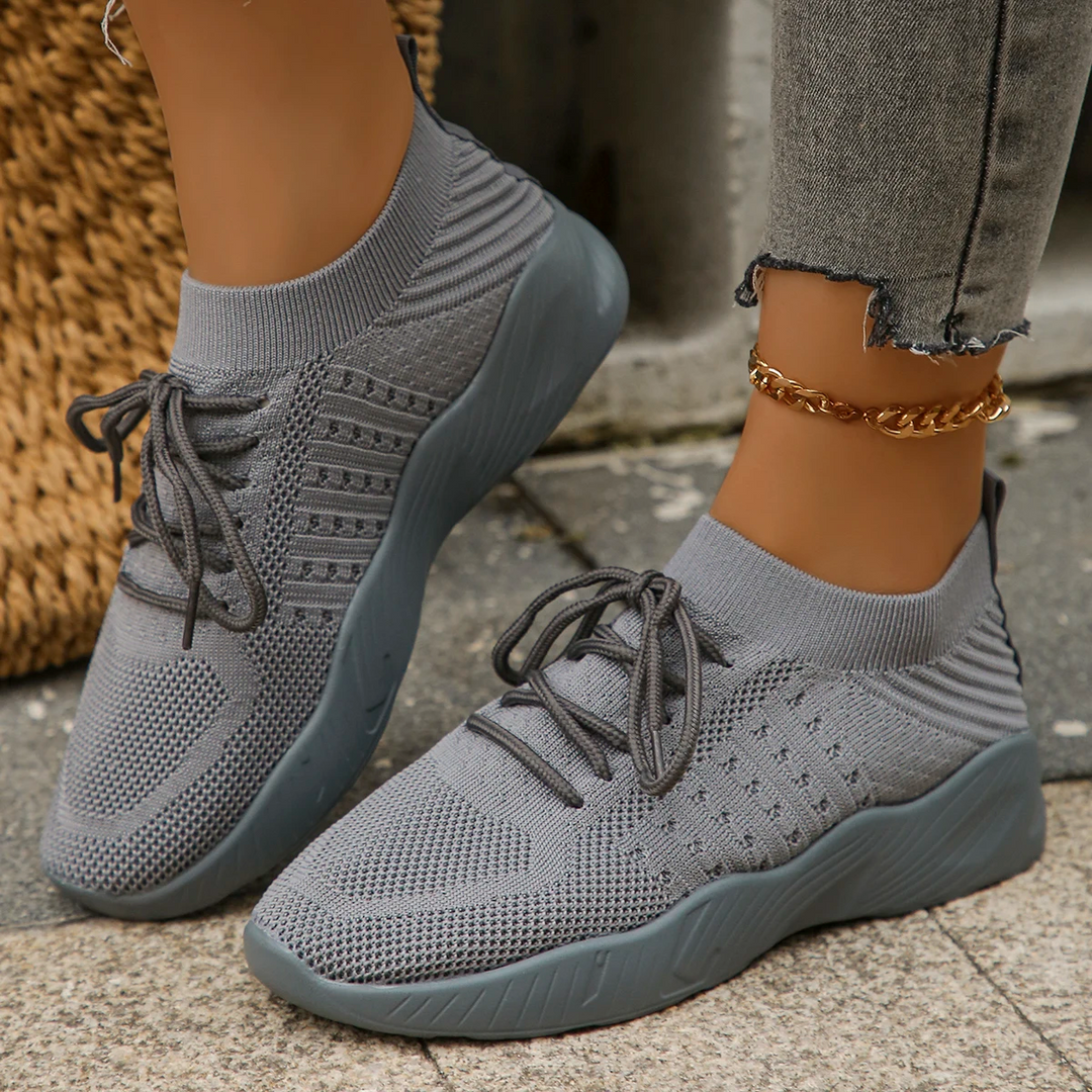 Comfortable Haven slip-on shoes for women, featuring stretch fabric & breathable design.