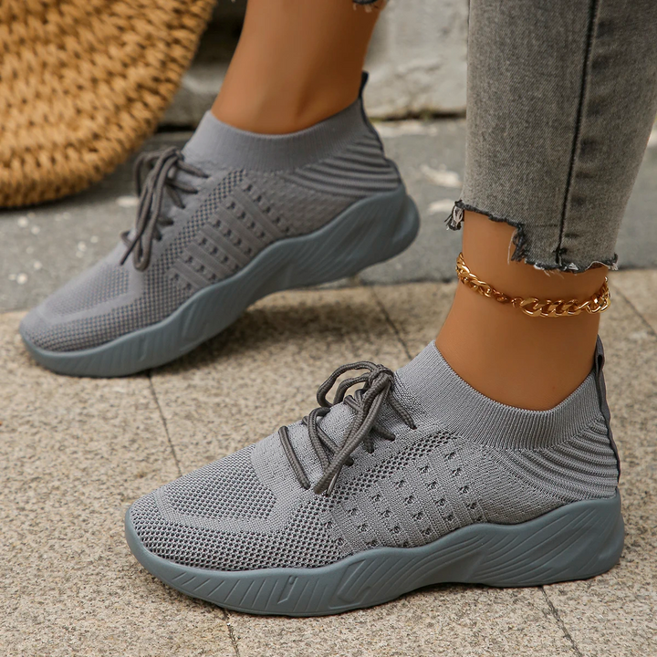 Versatile Women's Haven slip-on sneakers; stylish stretch design for casual or active wear.