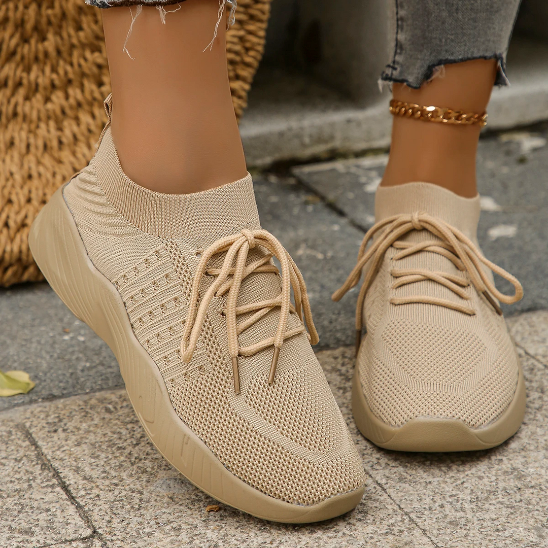 Easy slip-on Haven stretch sneakers for women, perfect for daily wear & comfort.