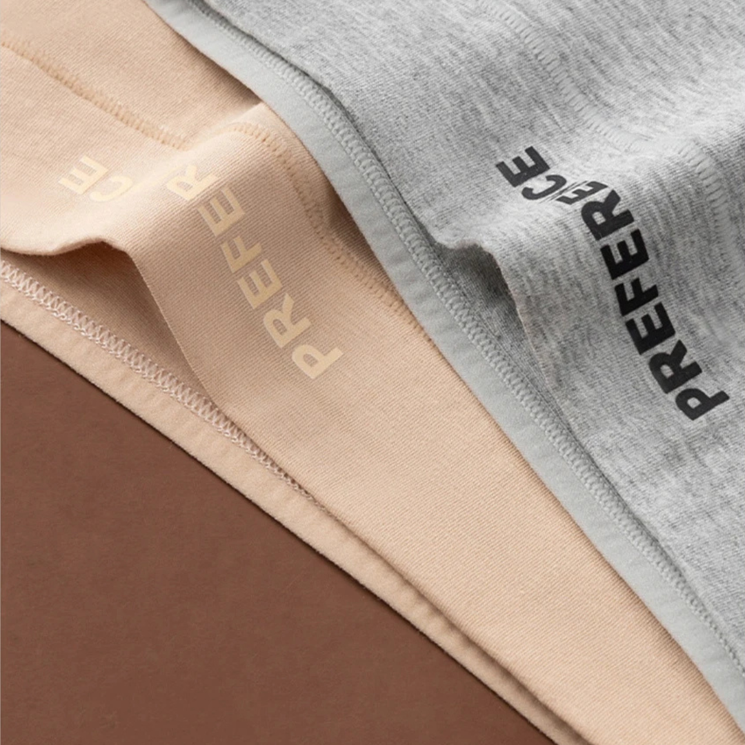 Breathable high-rise cotton briefs for women, a comfortable multipack of soft, stretchy everyday panties.