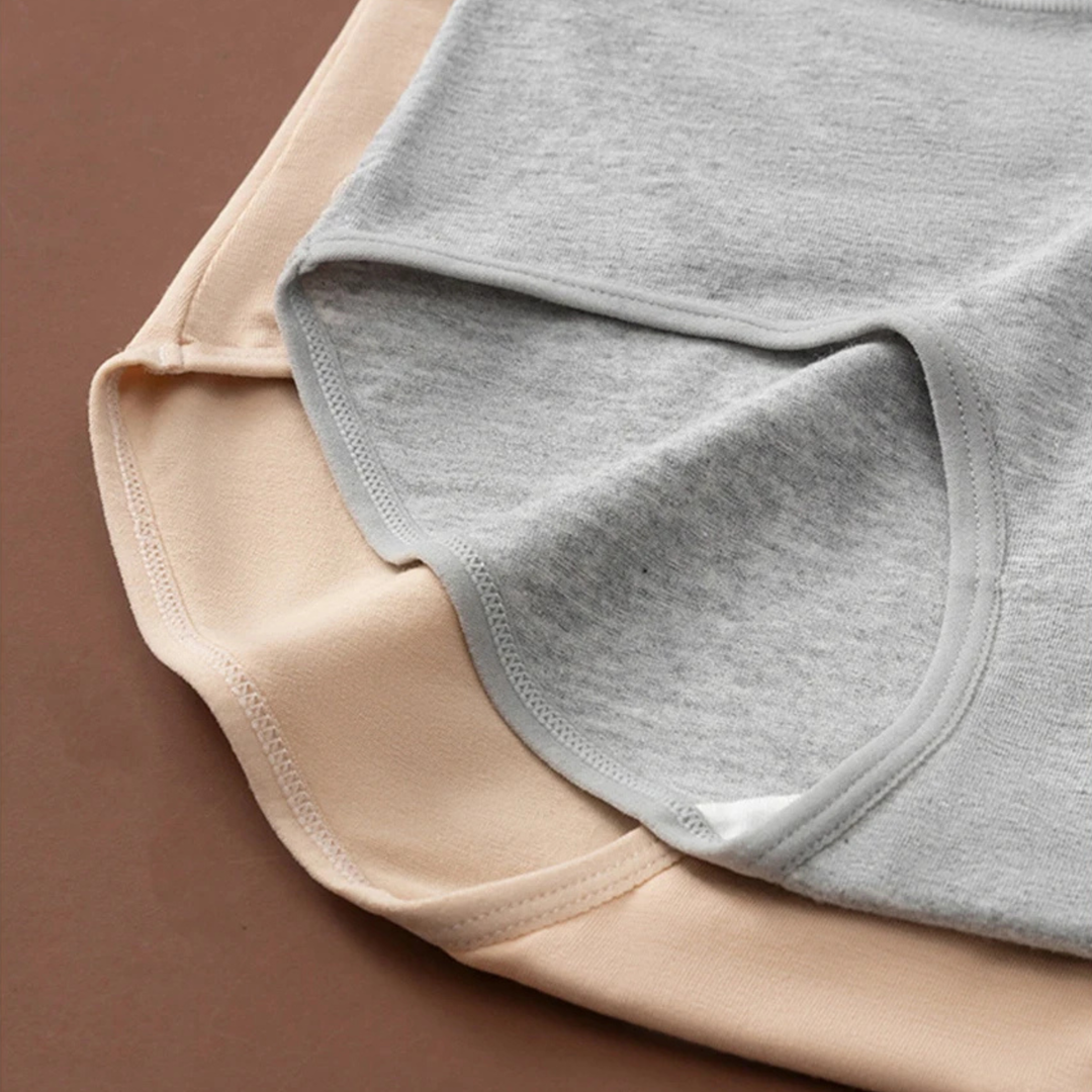 Everyday women's high-rise cotton briefs, offering soft, comfortable support with a breathable, stretchy fit.