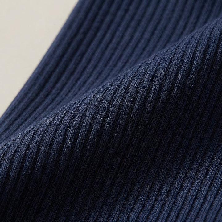 Stretchy women's ribbed high waist leggings, perfect for sportswear and yoga.