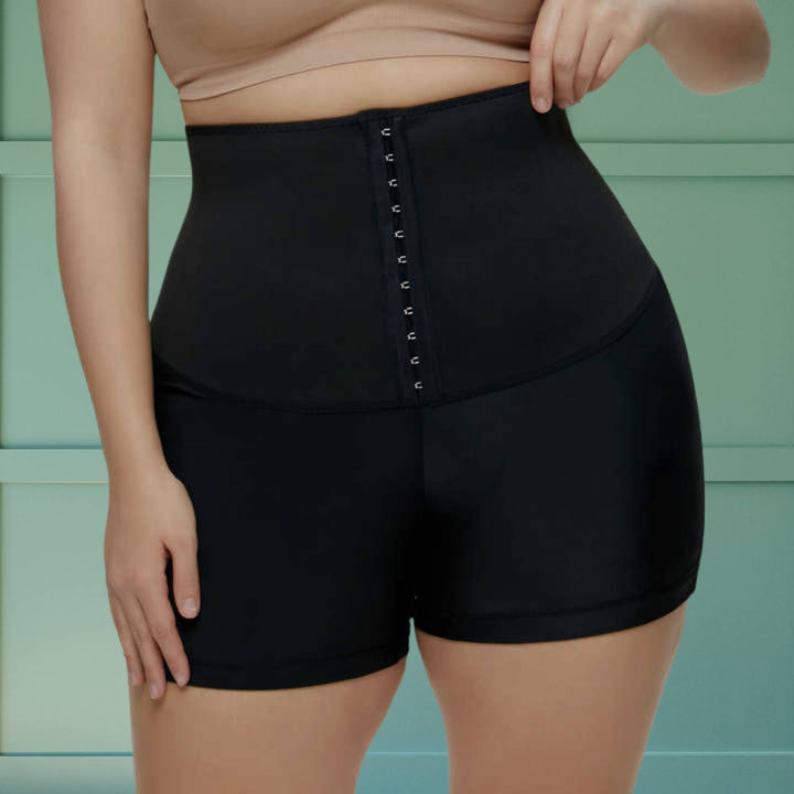 Hot sweat sauna pants for women, high waist design with waist trainer for effective weight loss & fitness.