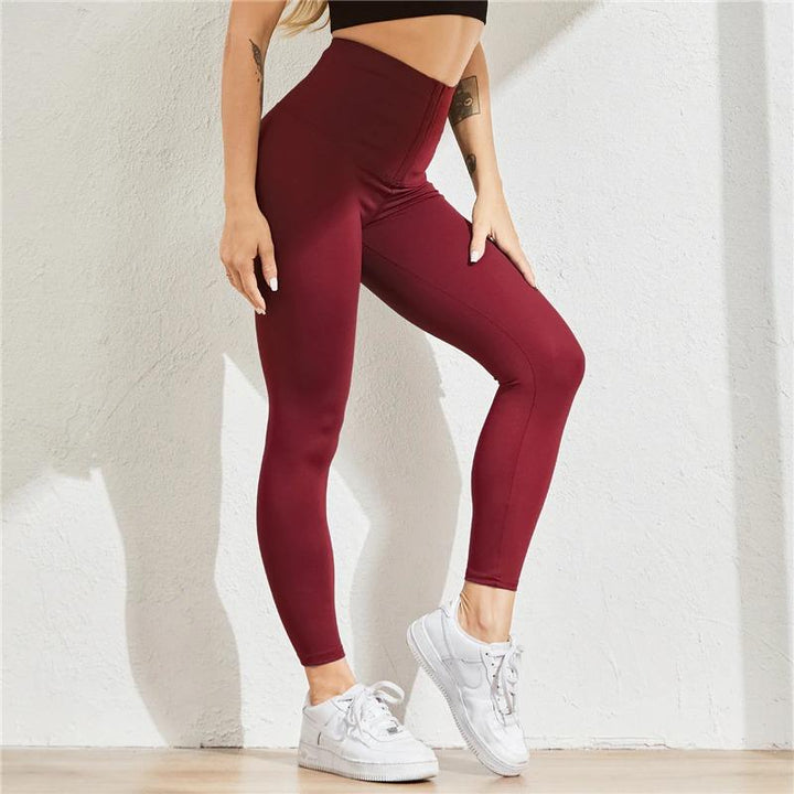 High waist activewear leggings for women, featuring corset shaping for a confident, sculpted figure.