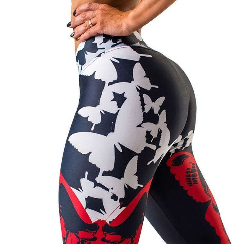 Women's high-waist tummy control shaping leggings in black for a smooth, sculpted look & comfortable everyday wear.