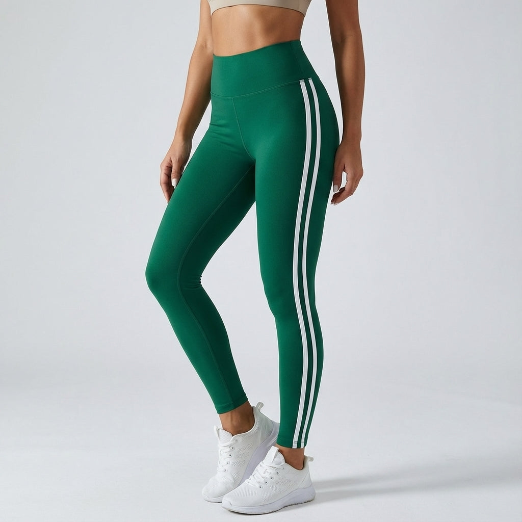 Raquel women's high-waisted seamless fitness leggings, moisture-wicking sports trousers