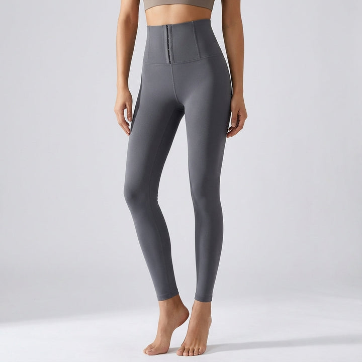 Comfortable women's high-waisted shaping Abigail leggings, perfect for yoga, gym & athleisure style