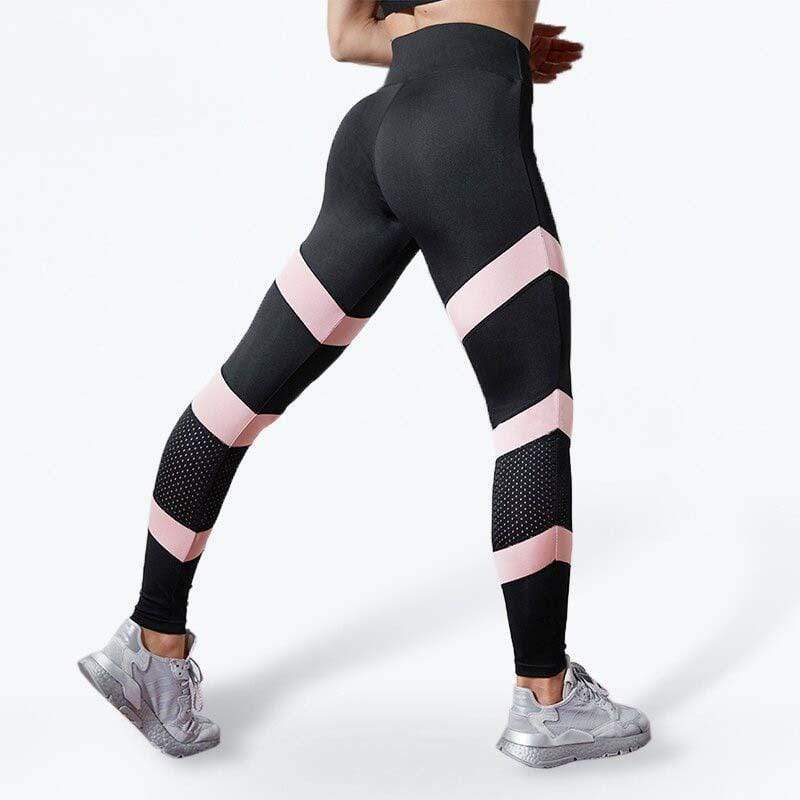 Women's high-waisted yoga leggings with a sculpting fit for gym workouts & Pilates. Flexible activewear.