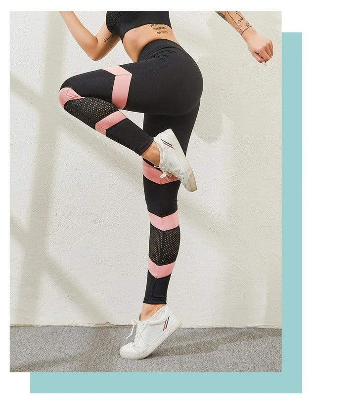 Premium high-waisted women's yoga leggings with a flexible & sculpting fit for ultimate comfort.