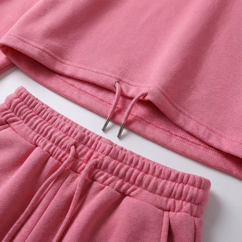 Comfortable active wear: Katherine women's hooded tracksuit, perfect for joggers and casual outings.