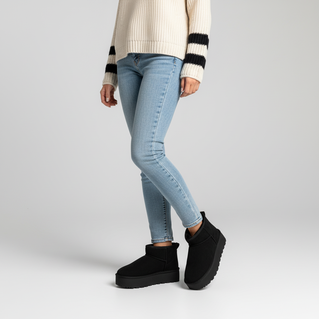 Insulated women's Paulina winter boots, ideal for snowy conditions and warmth