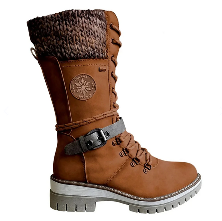 Stay warm & safe with these women's insulated winter boots. Non-slip sole & cozy lining for ultimate cold weather comfort.