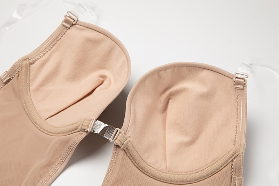 Achieve a smooth, invisible silhouette with this backless seamless bodysuit shapewear for women.