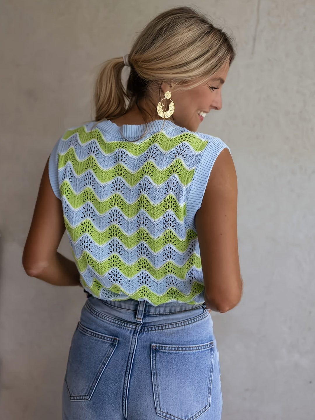 Women's Knitted Sleeveless Summer Top