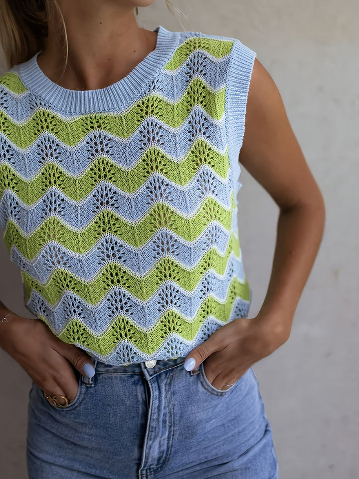Women's Knitted Sleeveless Summer Top