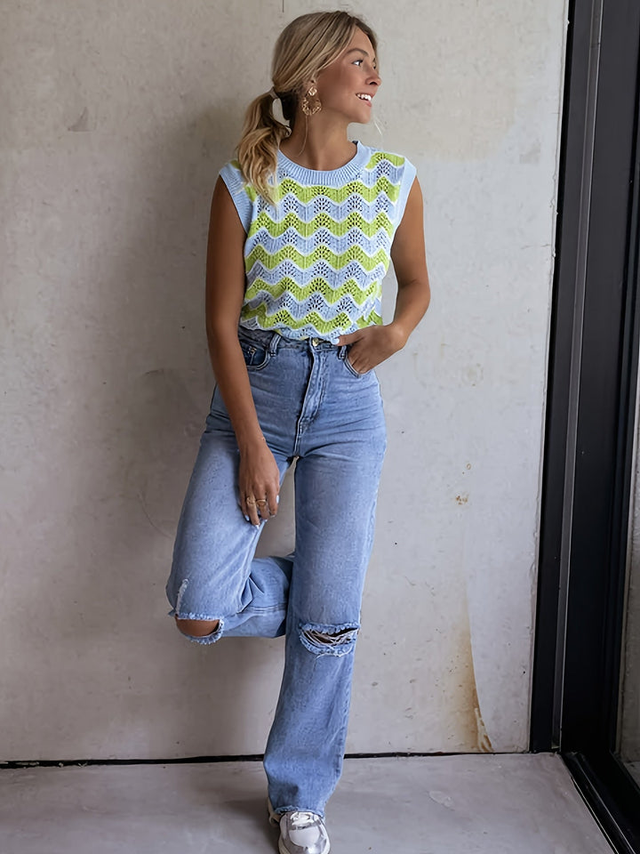 Women's Knitted Sleeveless Summer Top
