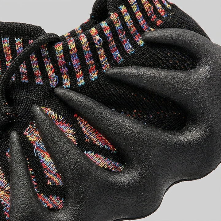 Side view of women's comfortable athletic sneakers, ideal for walking