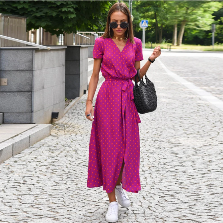 Airy sleeveless women's sundress. Ideal for ultimate comfort & relaxed style during hot summer days.