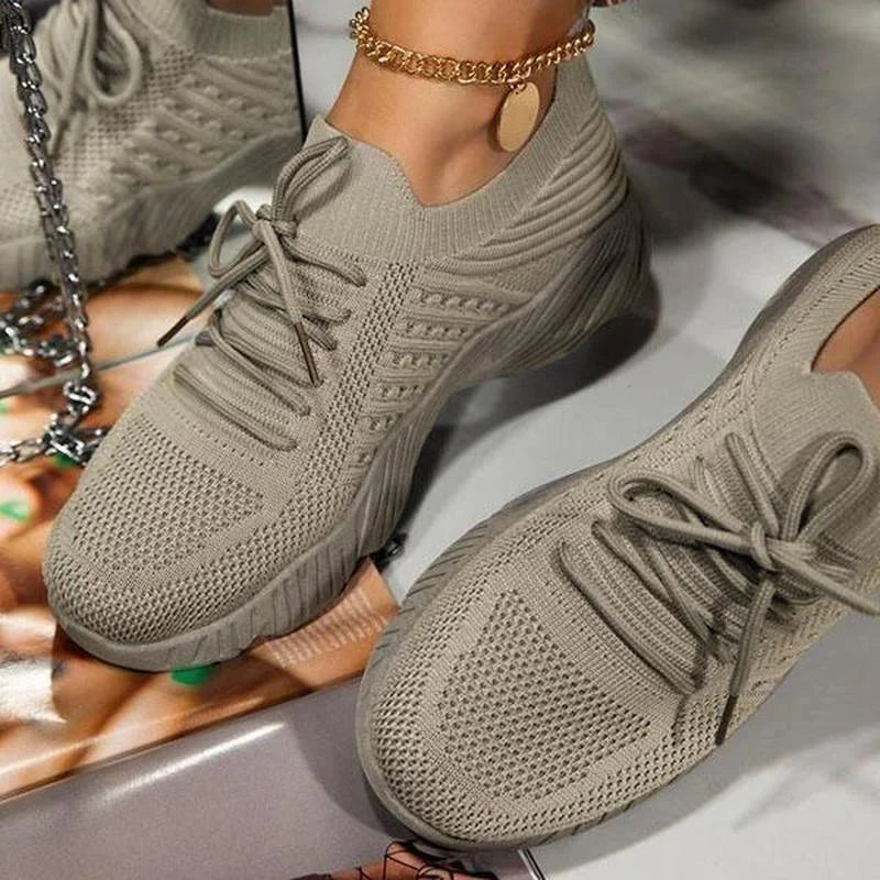 Durable women's non-slip athletic shoes, lightweight, breathable, and comfortable for active lifestyles.