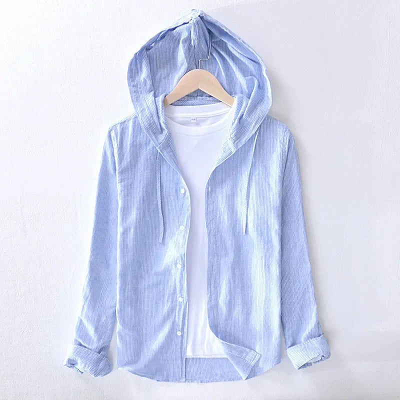 Women's lightweight casual hoodie, relaxed fit for comfortable everyday wear. Perfect spring/summer pullover.