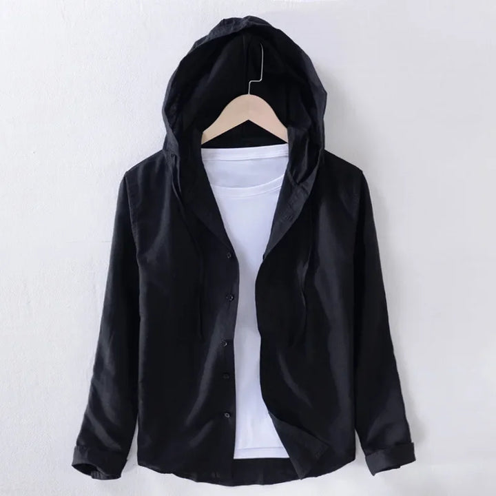 Comfortable women's lightweight casual hoodie. Relaxed fit pullover, ideal for everyday chic spring & summer style.