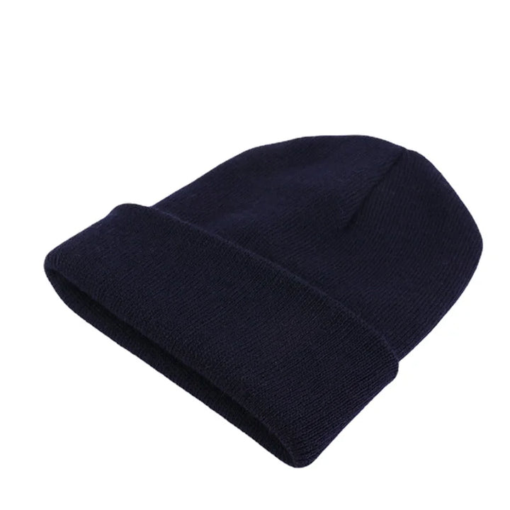 Women's casual knit beanie, lightweight and soft for easy styling.