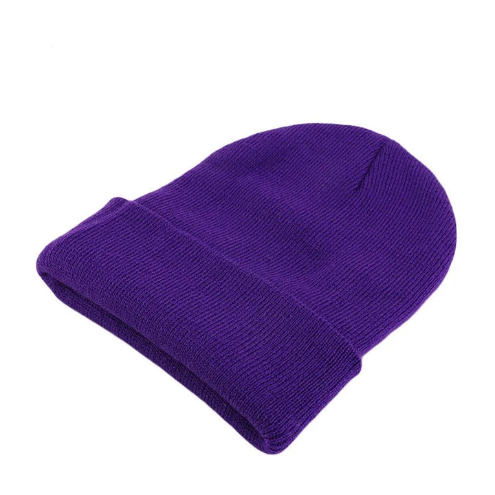 Soft lightweight women's beanie, a versatile casual knit hat.