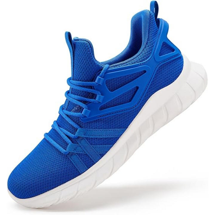 Women's lightweight mesh slip-on walking sneakers, breathable, in a vibrant color.