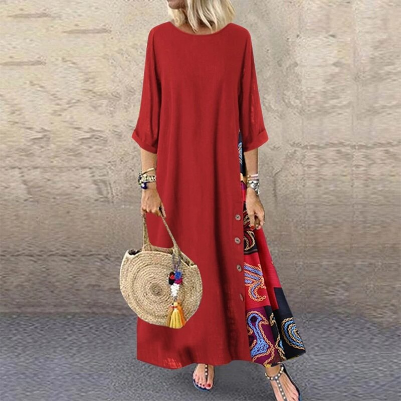 Loose fit Nadine maxi dress for women, a comfortable and stylish summer outfit
