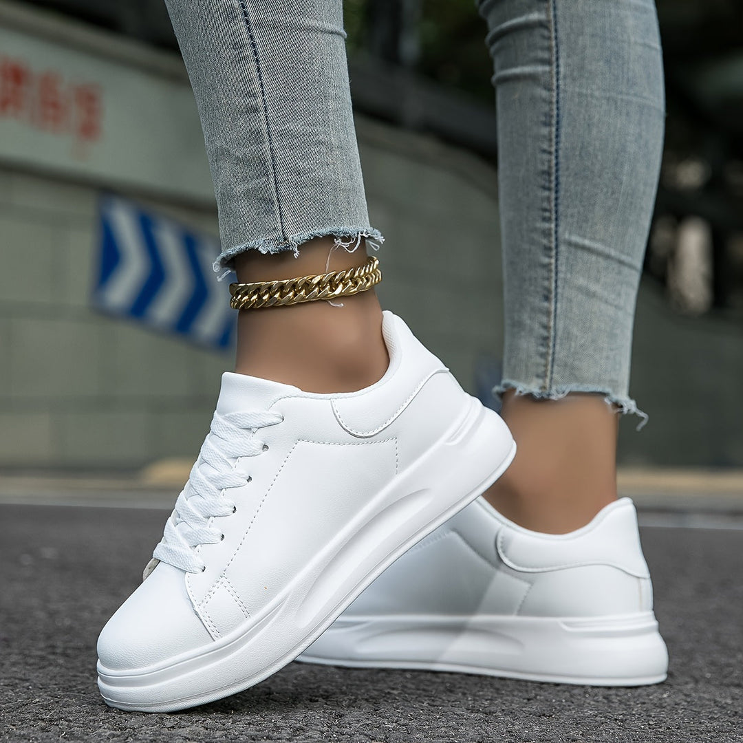 Women's lightweight orthopedic comfort sneakers for everyday walking & support.