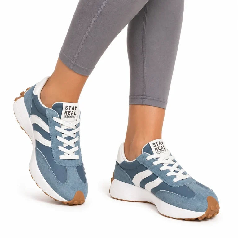 Women's active footwear with responsive cushioning and arch support.
