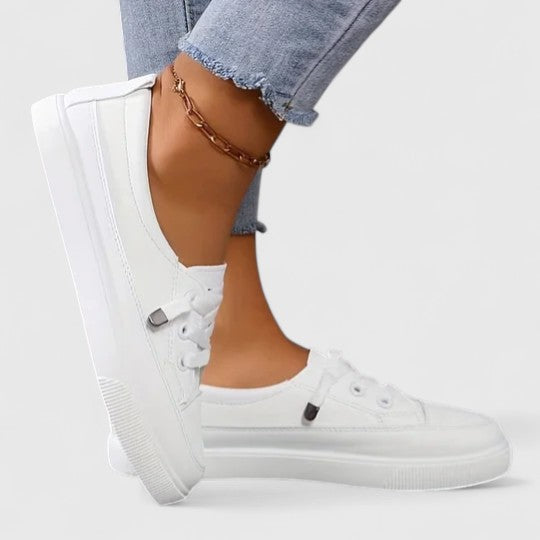 Women's foot support sneakers, lightweight orthopedic design with arch support for comfortable walking.