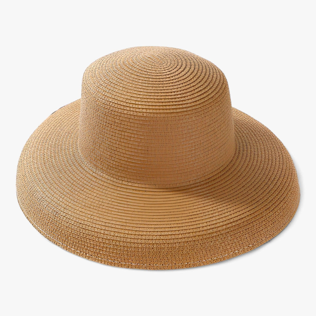 Women's lightweight Panama style summer hat, ideal for sun protection on vacation