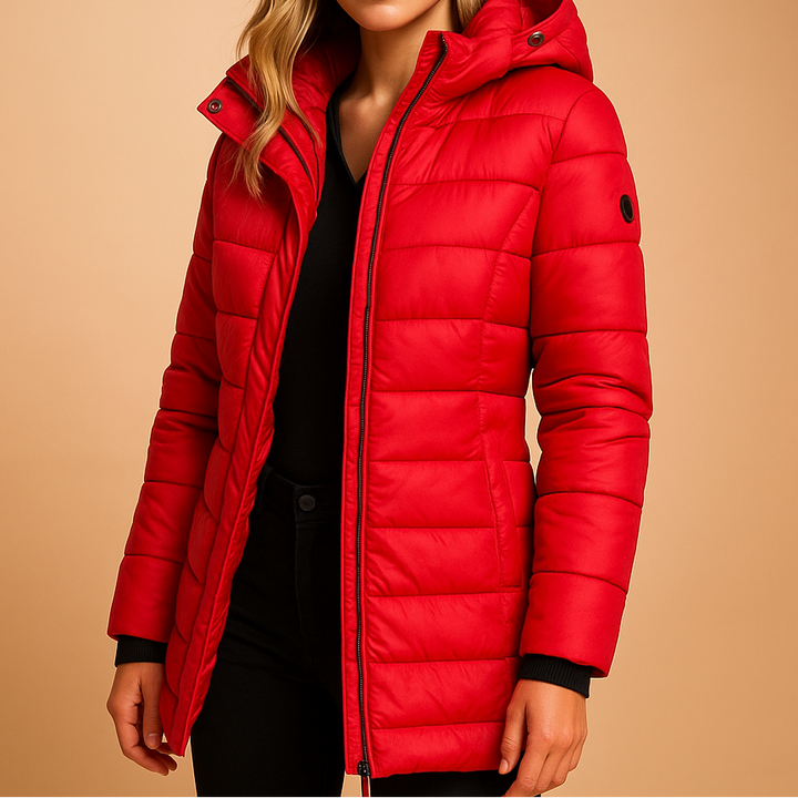 Everyday lightweight quilted winter coat for women. Warm, stylish, and perfect casual outerwear.