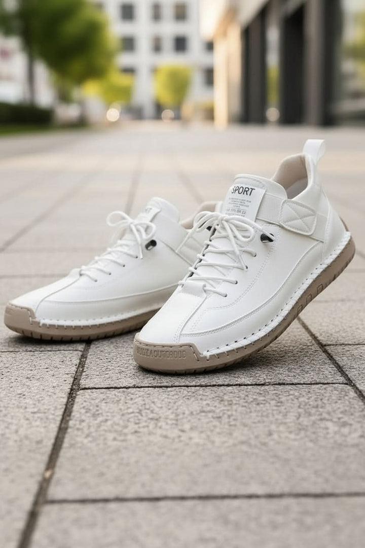 Minimalist women's lightweight slip-on trainers, providing comfort and style for everyday.
