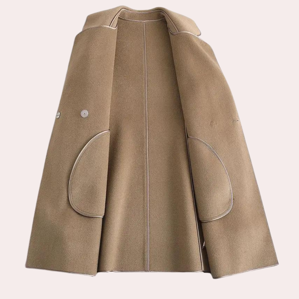 Elegant women's lightweight trench coat, perfect for an evening ready stylish outfit and versatile fashion.