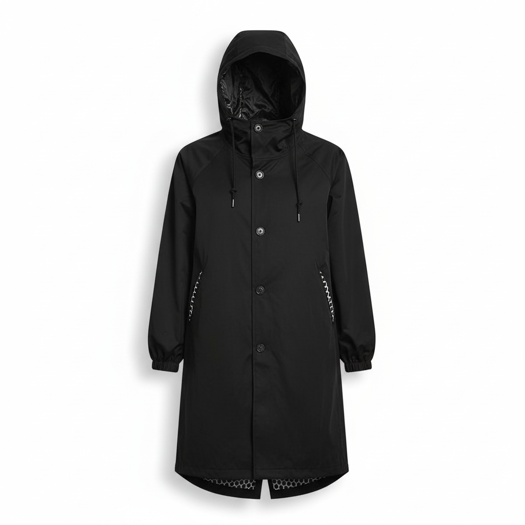 Women's Ruth rain jacket in a neutral tone, versatile outerwear for unpredictable weather
