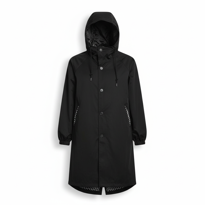Women's Ruth rain jacket in a neutral tone, versatile outerwear for unpredictable weather