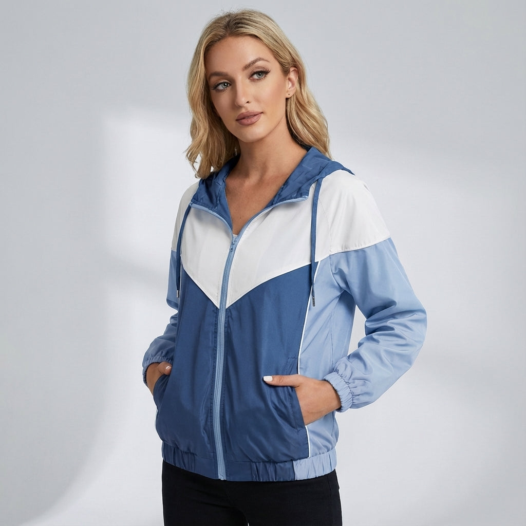 Jacqueline sport jacket for women, lightweight and water-repellent, stylish outerwear.