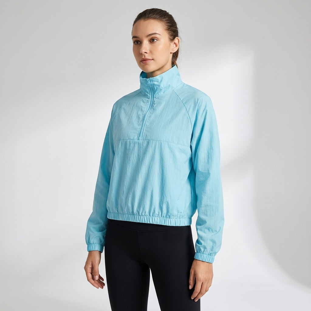 Melissa women's breathable windbreaker activewear jacket, ideal for fitness
