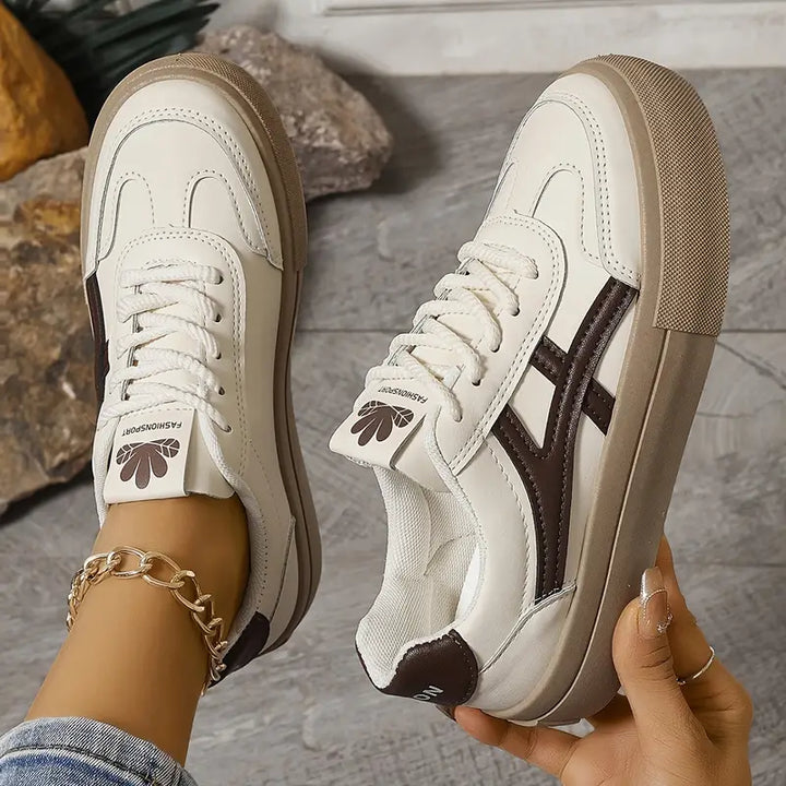Stylish Livia orthopedic low sneakers for women, engineered for pain relief and comfortable, supportive steps.