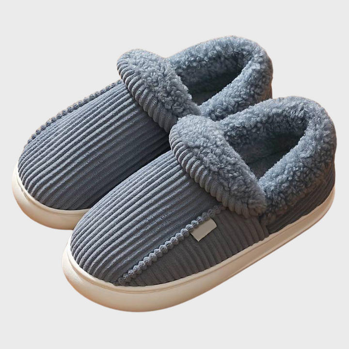 Soft Livia women's comfortable slippers, plush house shoes for cozy, relaxed indoor wear.
